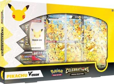 25th Anniversary Celebrations Pikachu V Collection Case