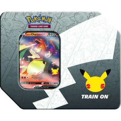 Celebrations Tin [Lance's Charizard V]