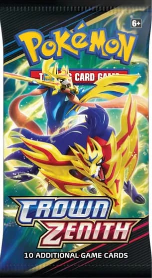 SV Black Bolt — Crown Zenith Booster Pack