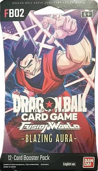 Blazing Aura Sleeved Booster Pack [Son Gohan : Adolescence]