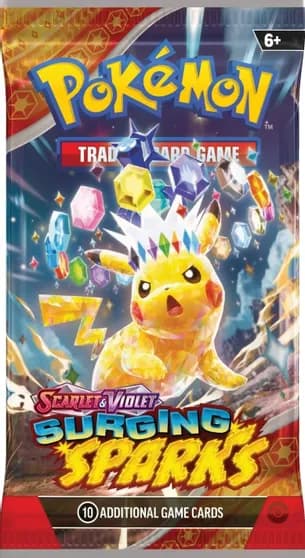 SV Black Bolt — Surging Sparks Booster Pack