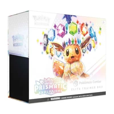 SV Prismatic Evolutions — Pokemon Center Elite Trainer Box (Exclusive)