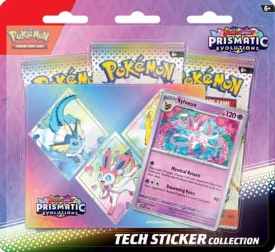 SV Prismatic Evolutions — Tech Sticker Collection [Sylveon]