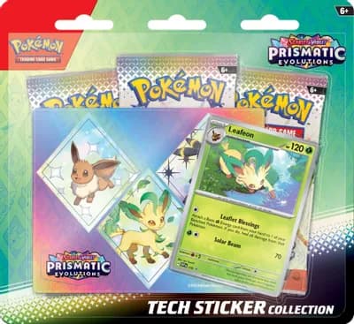 SV Prismatic Evolutions — Tech Sticker Collection [Leafeon]
