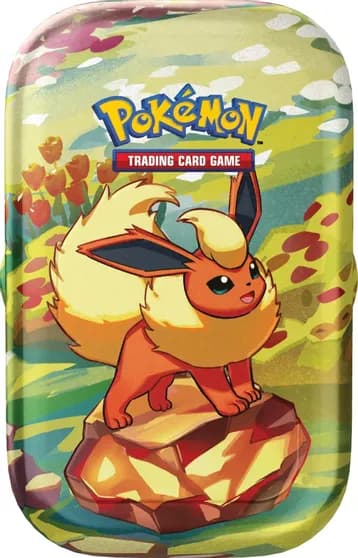SV Prismatic Evolutions — Mini Tin [Flareon]