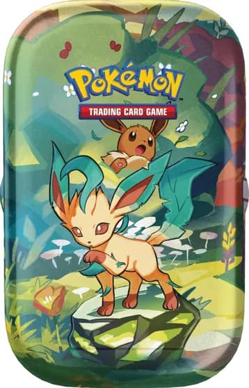 SV Prismatic Evolutions — Mini Tin [Leafeon]