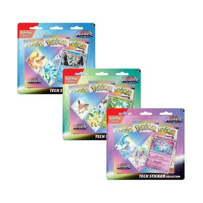 SV Prismatic Evolutions — Tech Sticker Collection [Set of 3]