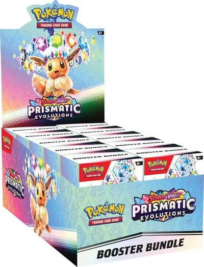 SV Prismatic Evolutions — Booster Bundle Display
