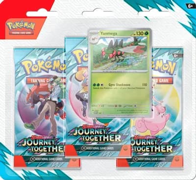 SV Journey Together — 3 Pack Blister [Yanmega]