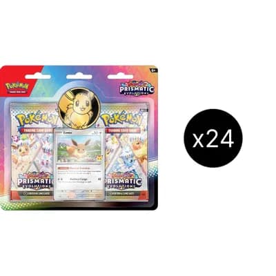 SV Prismatic Evolutions — 2-Pack Blister Case