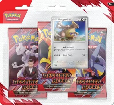 SV Destined Rivals — 3 Pack Blister [Kangaskhan]