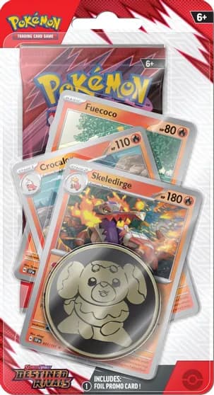 SV Destined Rivals — Premium Checklane Blister [Skeledirge]