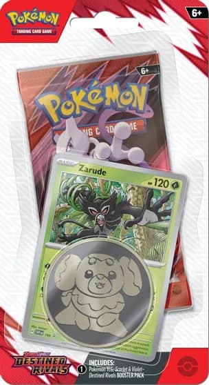 SV Destined Rivals — Single Pack Blister [Zarude]