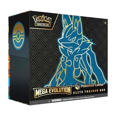 ME Mega Evolution — Pokemon Center Elite Trainer Box (Exclusive) [Mega Lucario]