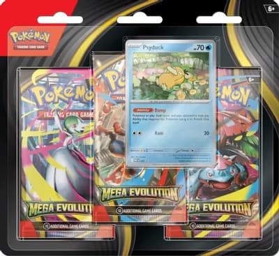 ME Mega Evolution — 3 Pack Blister [Psyduck]