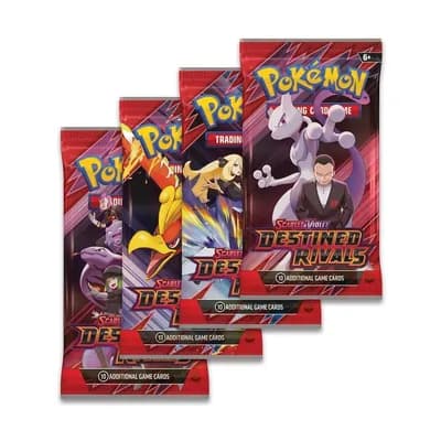 SV Destined Rivals — Booster Pack Art Bundle [Set of 4]