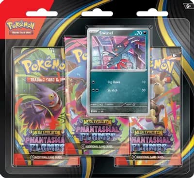 ME Phantasmal Flames — 3 Pack Blister [Sneasel]