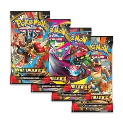ME Mega Evolution — Booster Pack Art Bundle [Set of 4]