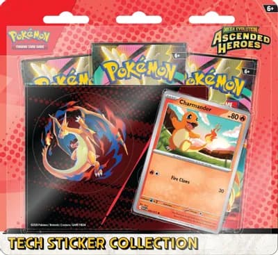 SV Ascended Heroes — Mega Evolution: Ascended Heroes Tech Sticker Collection - Charmander