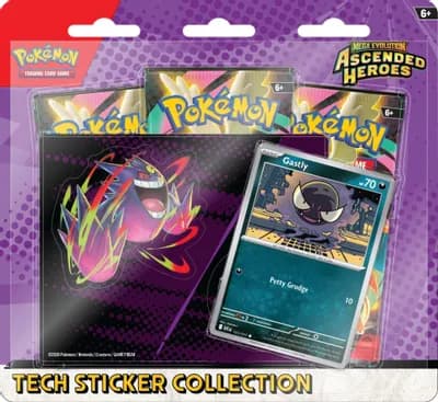 SV Ascended Heroes — Mega Evolution: Ascended Heroes Tech Sticker Collection - Gastly