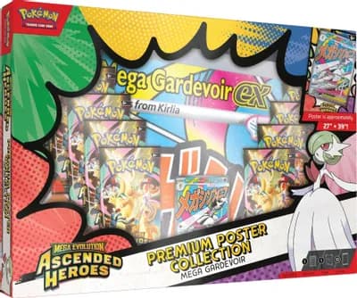 SV Ascended Heroes — Premium Poster Collection: Mega Gardevoir