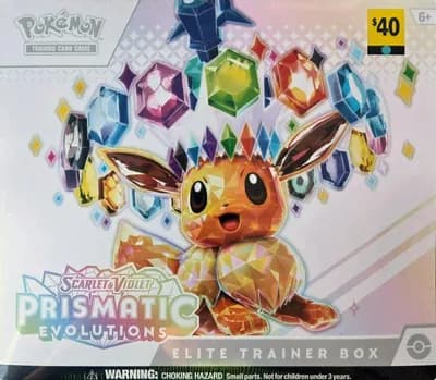 SV Prismatic Evolutions — Elite Trainer Box (Dollar General Exclusive)