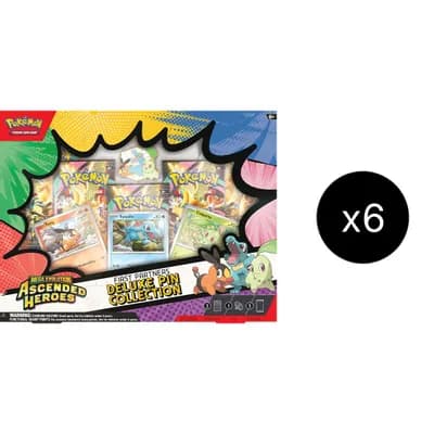 SV Ascended Heroes — First Partners Deluxe Pin Collection Case