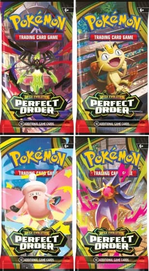 ME Perfect Order — Booster Pack Art Bundle [Set of 4]