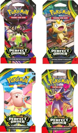 ME Perfect Order — Sleeved Booster Pack Art Bundle [Set of 4]