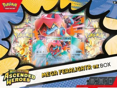 SV Ascended Heroes — Mega Feraligatr ex Box