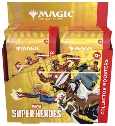 Marvel Super Heroes — Collector Booster Display