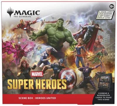 Marvel Super Heroes — Scene Box - Heroes United