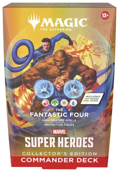 Marvel Super Heroes — Commander Deck - The Fantastic Four (Collector's Edition)