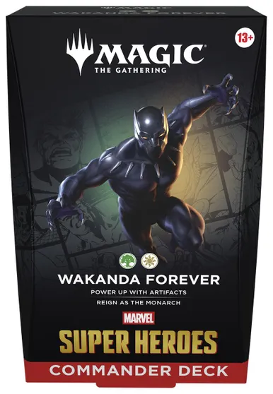 Marvel Super Heroes — Commander Deck - Wakanda Forever
