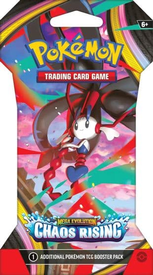ME Chaos Rising Sleeved Booster Pack