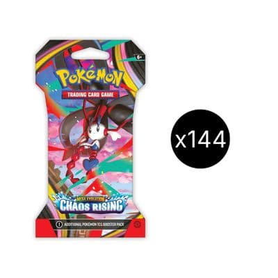 ME Chaos Rising Sleeved Booster Case (144)
