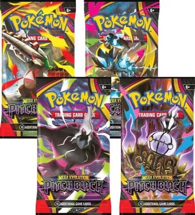 ME Pitch Black — Booster Pack Art Bundle [Set of 4]