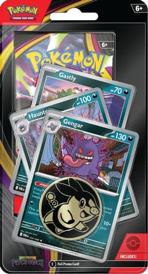 ME Pitch Black — Premium Checklane Blister [Gengar Line]