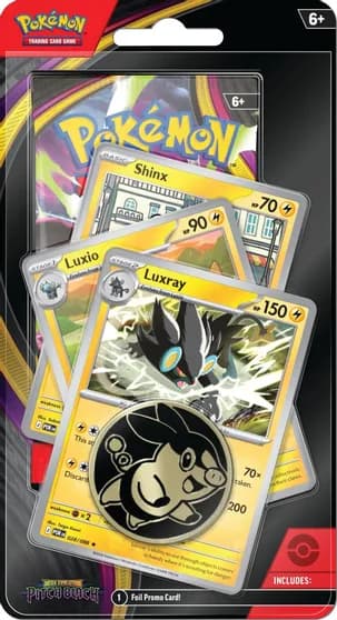 ME Pitch Black — Premium Checklane Blister [Luxray Line]