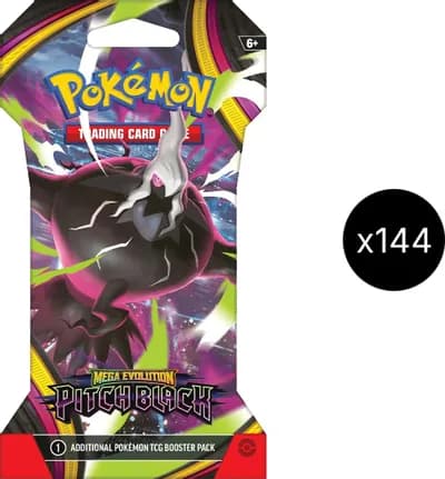 ME Pitch Black — Sleeved Booster Case